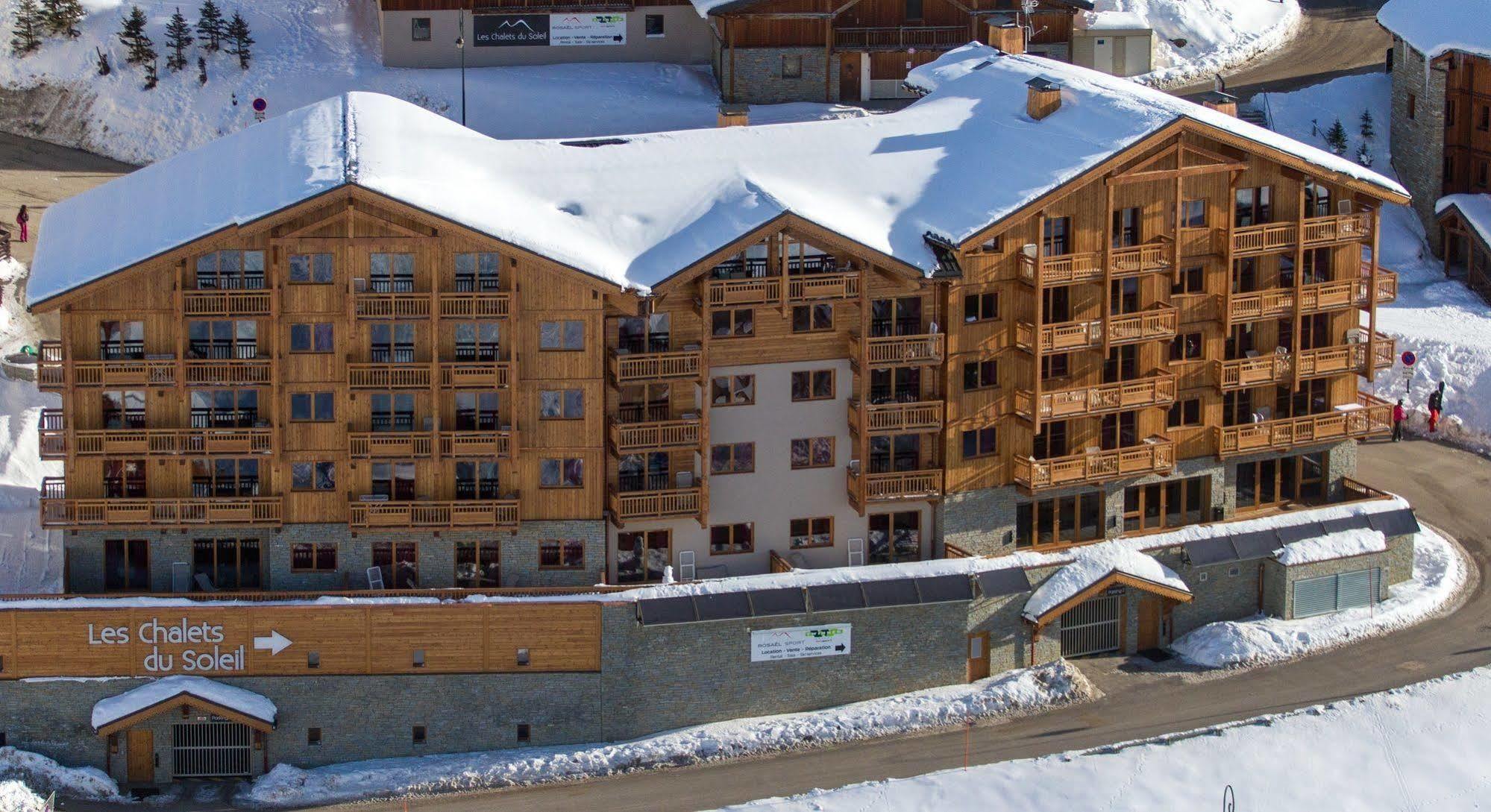 Cgh Residences & Spas Les Chalets Du Soleil Authentiques Сен-Мартен-де-Бельвіль Екстер'єр фото